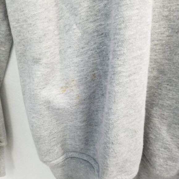 Nautica Sweatshirt Men's Medium Quarter Zip Gray - Picture 6 of 6